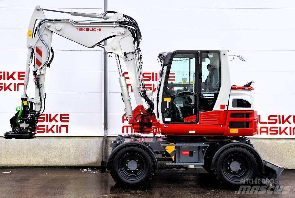 Takeuchi TB 395 W Εκσκαφείς με τροχούς - λάστιχα