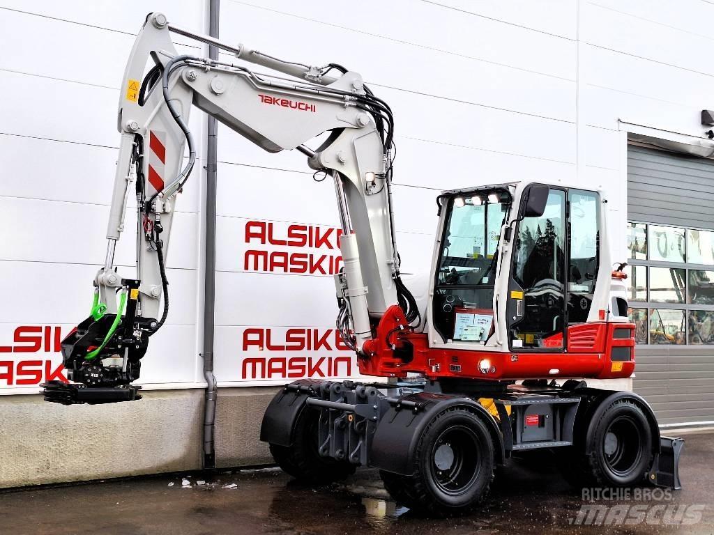 Takeuchi TB 395 W Εκσκαφείς με τροχούς - λάστιχα