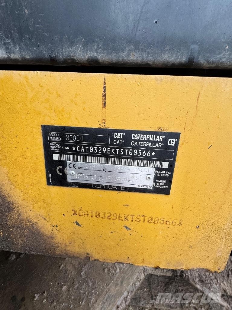 CAT 329 EL Εκσκαφείς με ερπύστριες