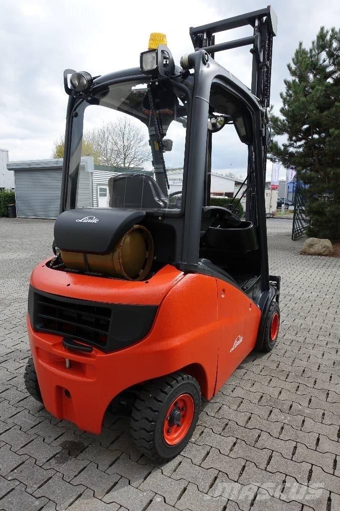 Linde H20T-01 Περονοφόρα ανυψωτικά κλαρκ με φυσικό αέριο LPG