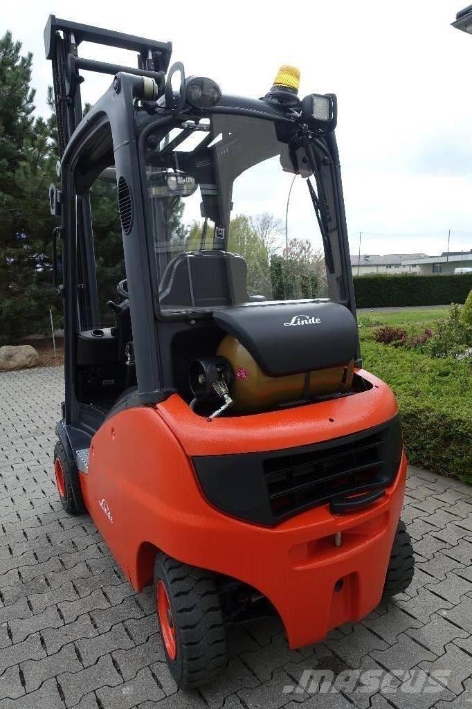 Linde H20T-01 Περονοφόρα ανυψωτικά κλαρκ με φυσικό αέριο LPG