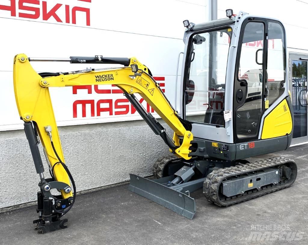 Wacker Neuson ET 18 Εκσκαφάκι (διαβολάκι) < 7t