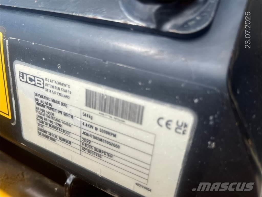 JCB HTD5 Dumpers εργοταξίου