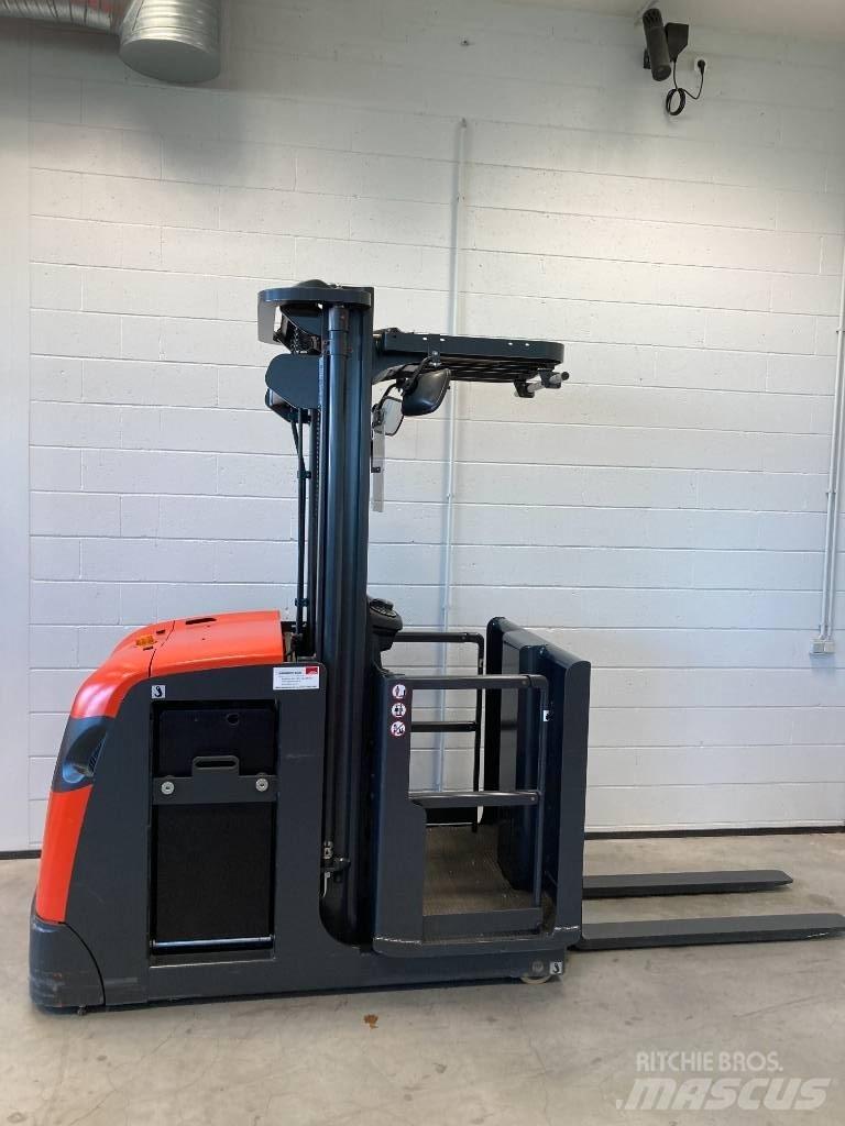 Linde V10/5021 Περονοφόρο ανυψωτικό συλλογής παραγγελιών μεσαίου ύψους