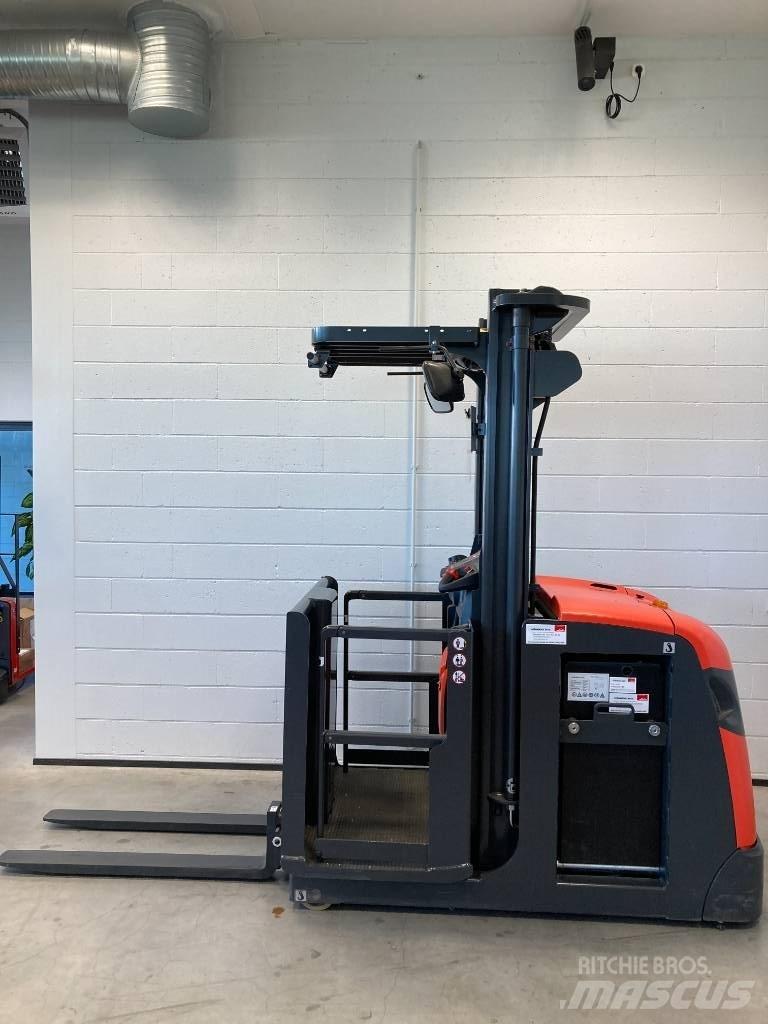 Linde V10/5021 Περονοφόρο ανυψωτικό συλλογής παραγγελιών μεσαίου ύψους
