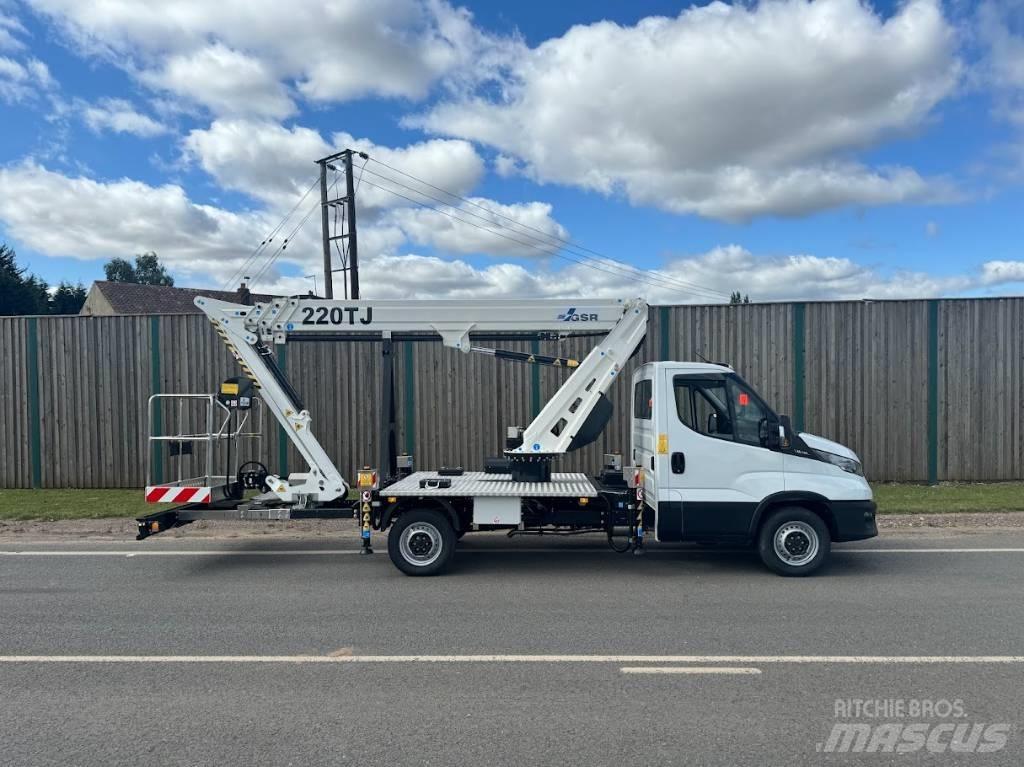 GSR B220TJ Εναέριες πλατφόρμες τοποθετημένες σε φορτηγό