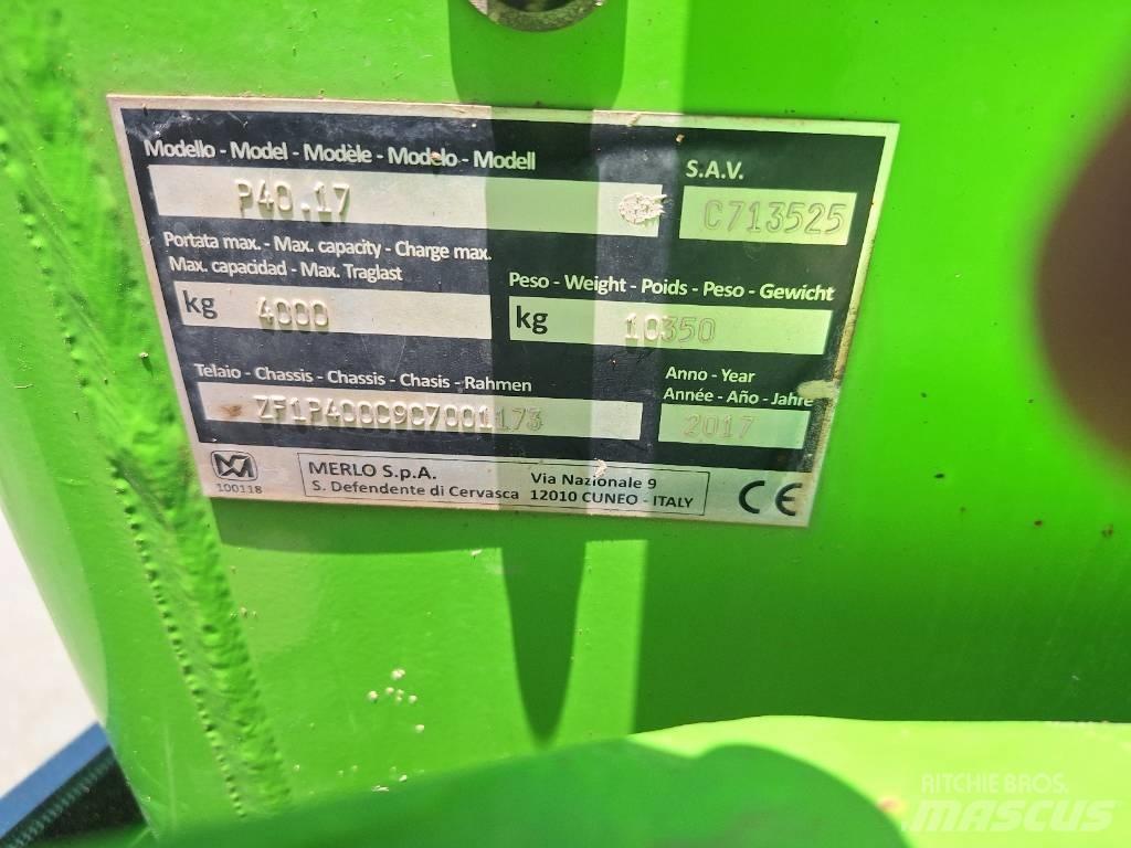 Merlo P 40.17 Τηλεσκοπικοί ανυψωτές