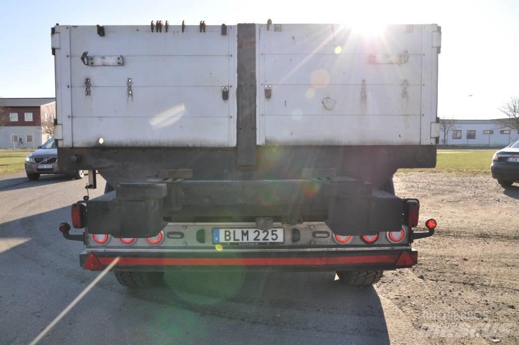 HRD NTS Επίπεδες/πλευρικώς ανοιγόμενες ημιρυμούλκες