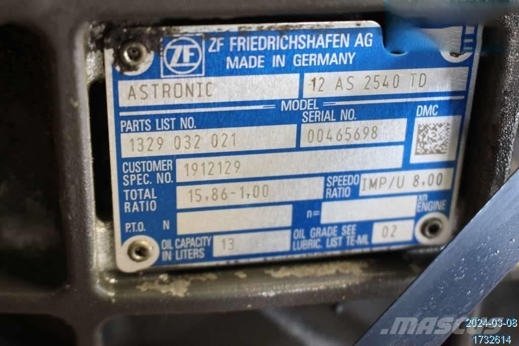 DAF XF 510 Μετάδοση