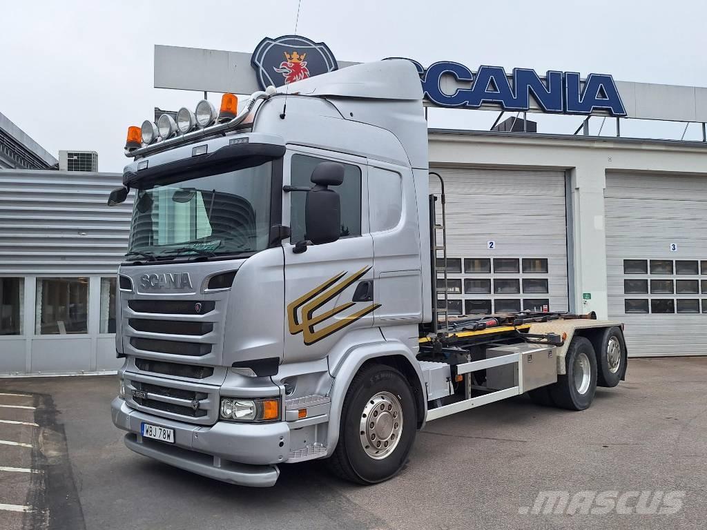 Scania R 580 LB Φορτηγά ανατροπή με γάντζο