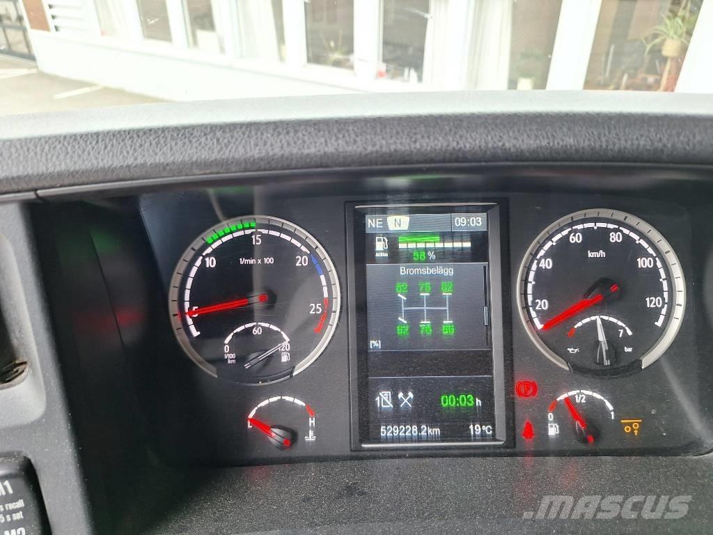 Scania R 580 LB Φορτηγά ανατροπή με γάντζο