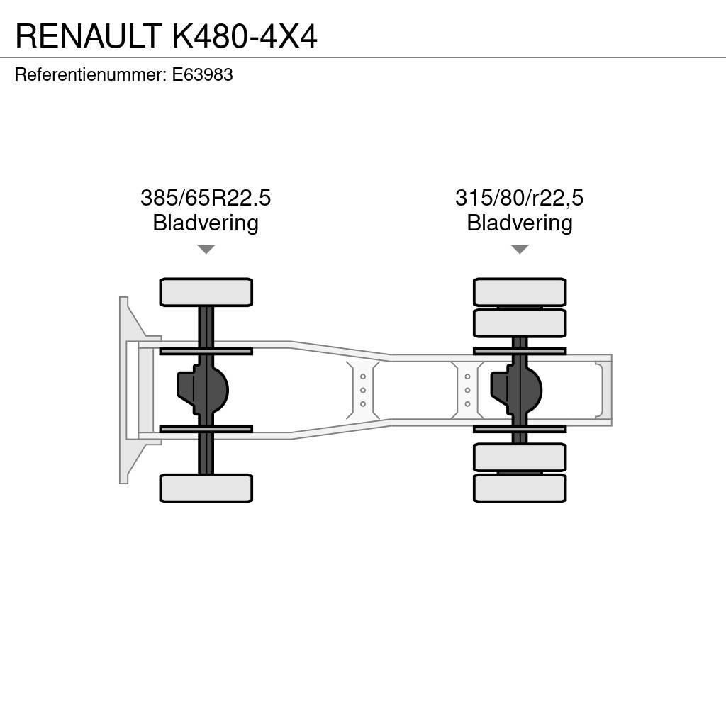 Renault K480-4X4 Τράκτορες
