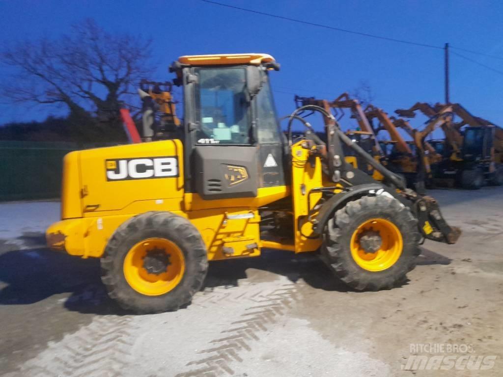 JCB 411 Συστήματα τηλεχειρισμού για τη γεωργία