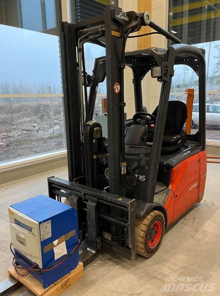 Linde E 16 C Ηλεκτρικά περονοφόρα ανυψωτικά κλαρκ