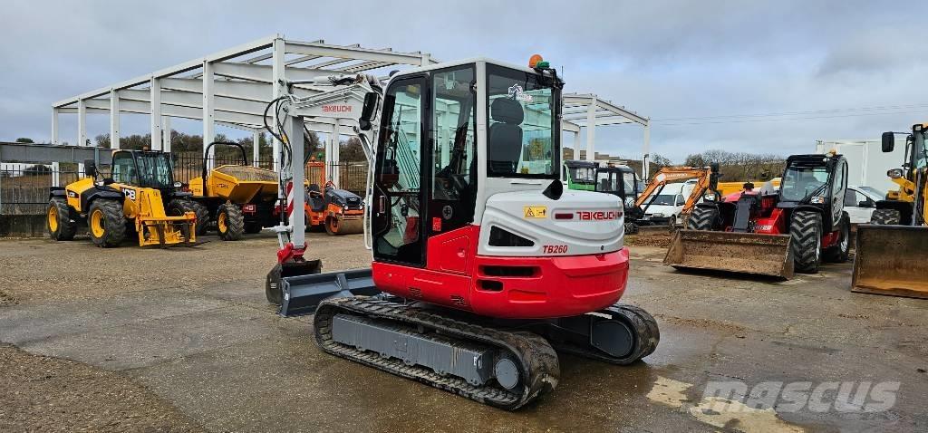Takeuchi TB 260 Εκσκαφάκι (διαβολάκι) < 7t