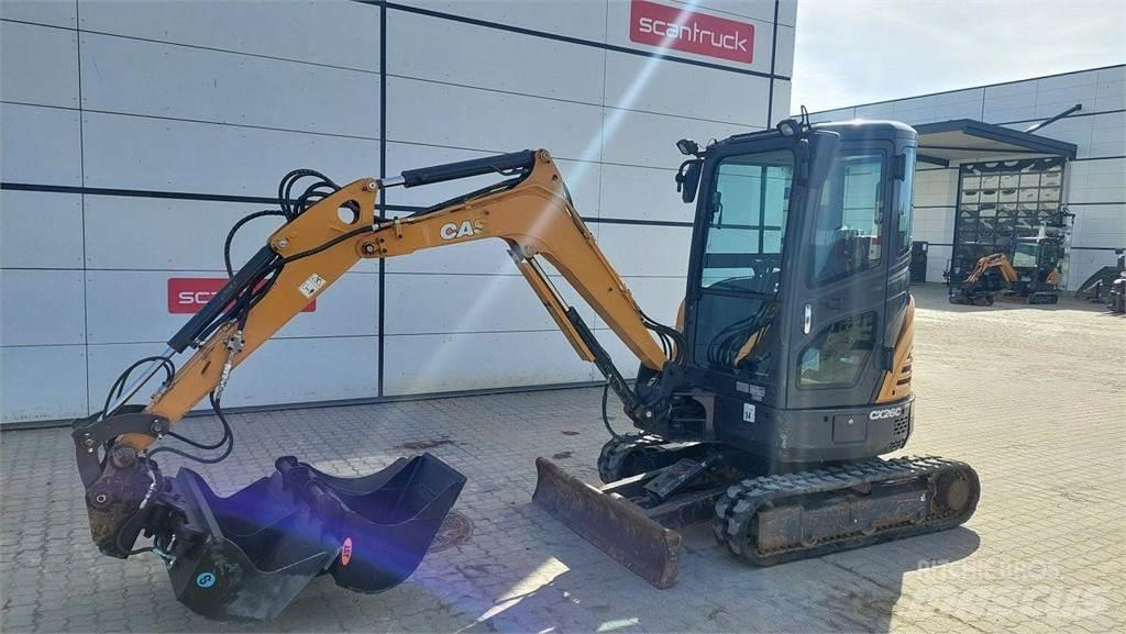 CASE CX26C Εκσκαφείς με τροχούς - λάστιχα