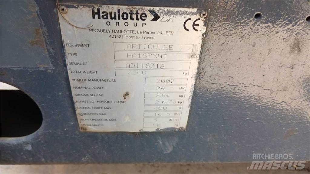 Haulotte HA16PX Ανυψωτήρες με αρθρωτό βραχίονα