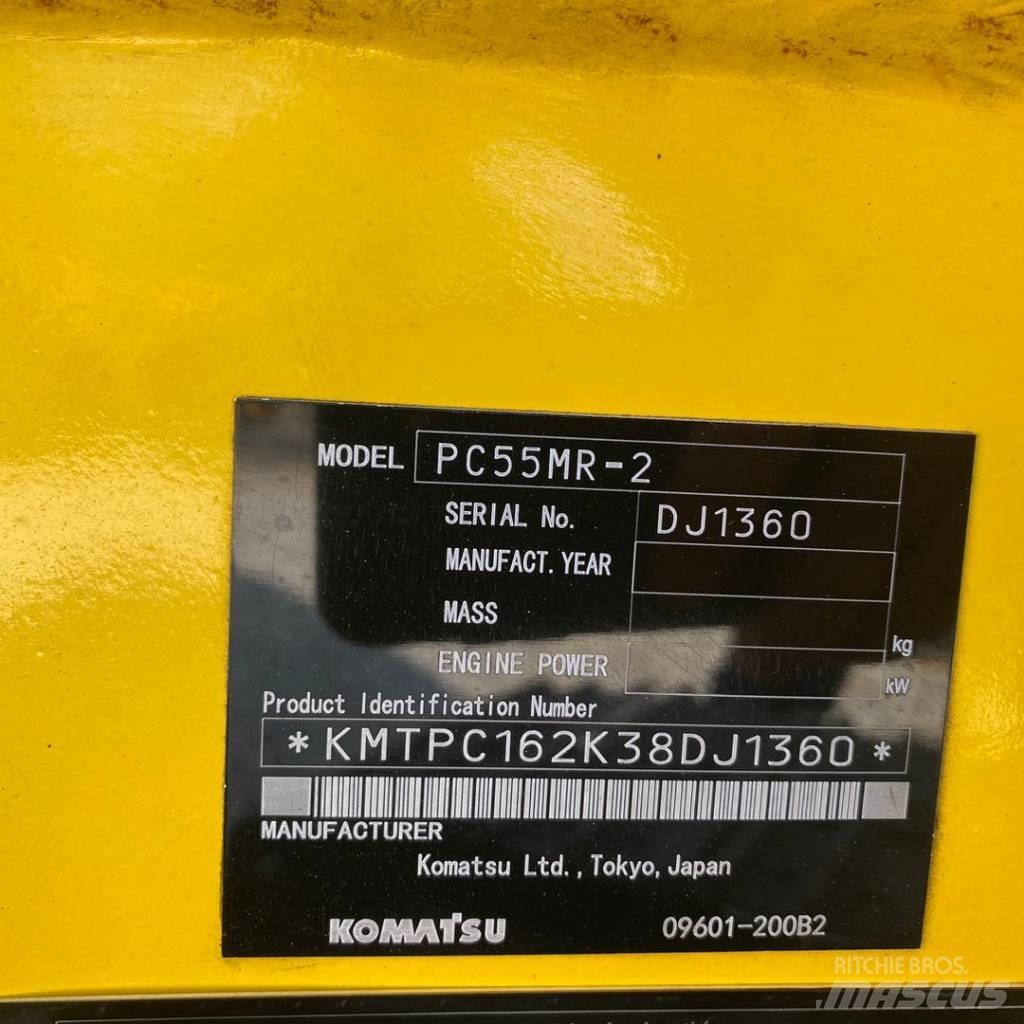 Komatsu PC 55 Εκσκαφείς με ερπύστριες