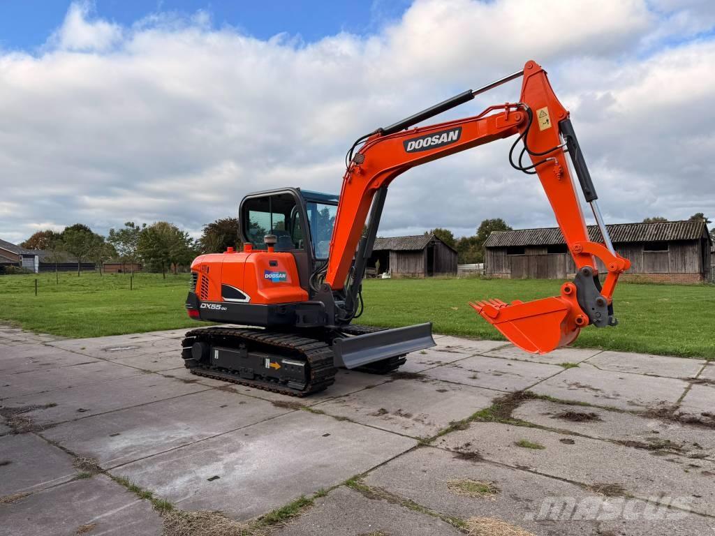 Doosan DX 55-9 C Εκσκαφάκι (διαβολάκι) < 7t