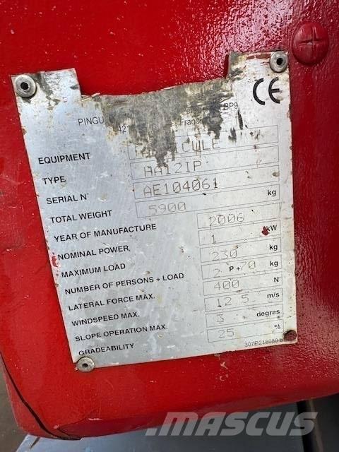 Haulotte HA 12 IP Ανυψωτήρες με αρθρωτό βραχίονα