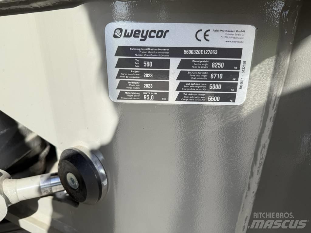 Weycor AR 560 Φορτωτές με λάστιχα (Τροχοφόροι)