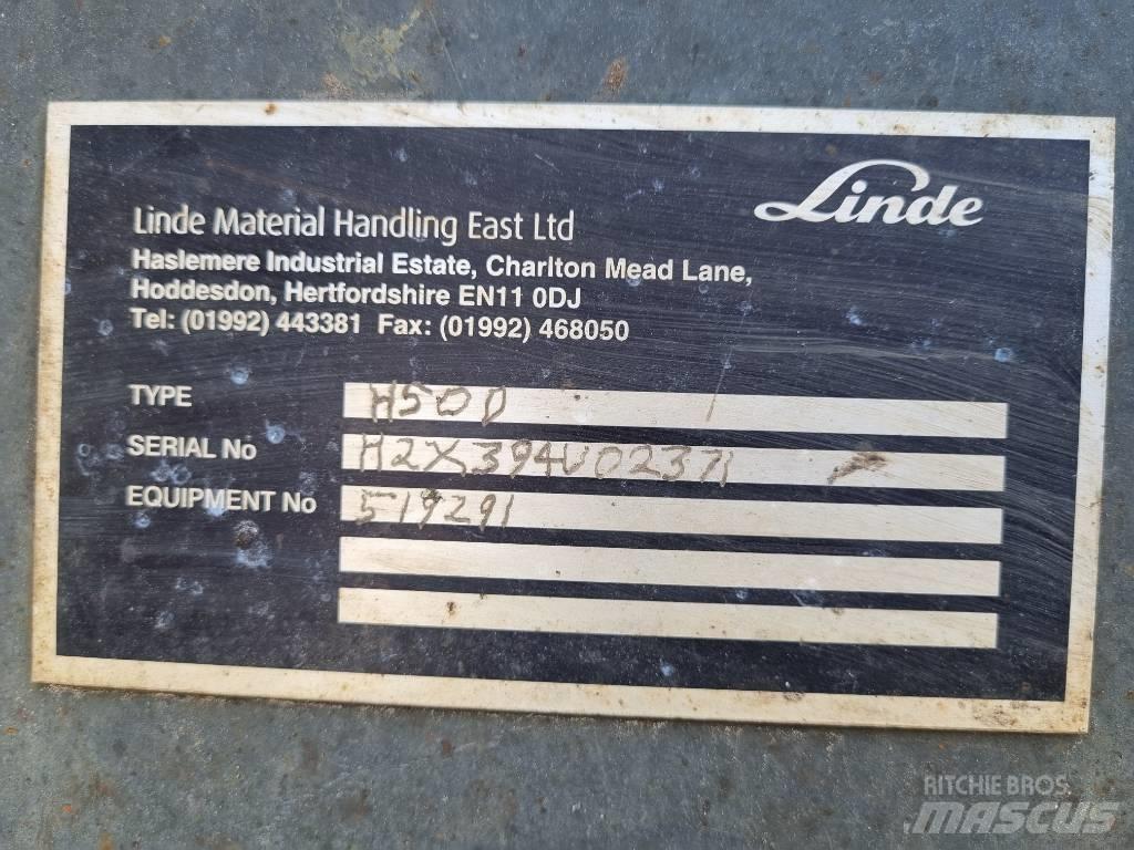 Linde H 50 D Πετρελαιοκίνητα Κλαρκ