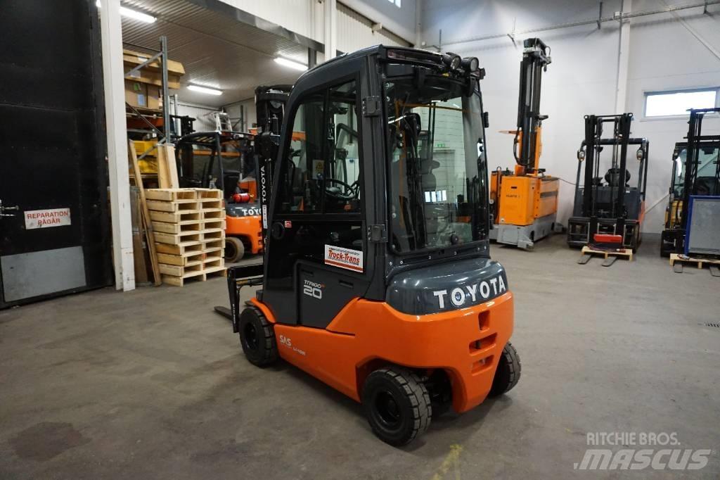 Toyota 8FBMK20T Ηλεκτρικά περονοφόρα ανυψωτικά κλαρκ