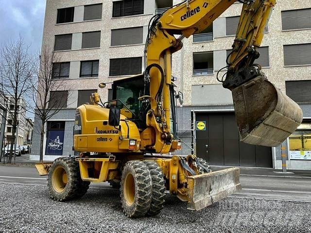 Komatsu PW 98 MR Εκσκαφείς με τροχούς - λάστιχα