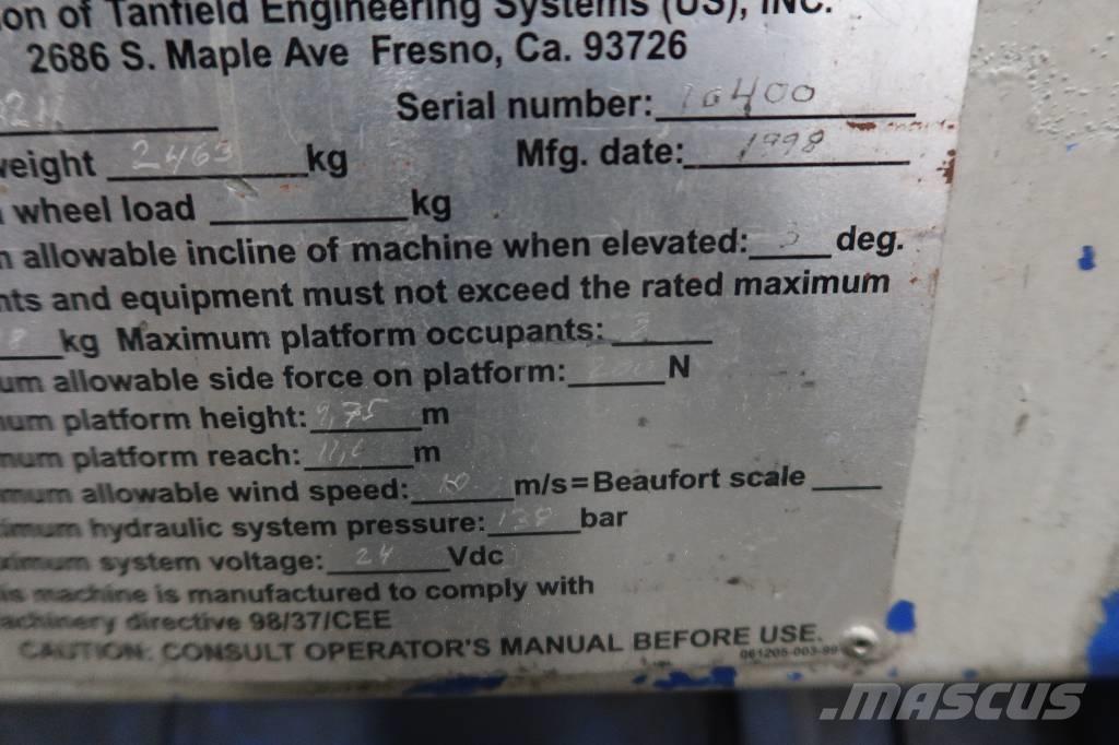 UpRight X32N Ανυψωτήρες ψαλιδωτής άρθρωσης