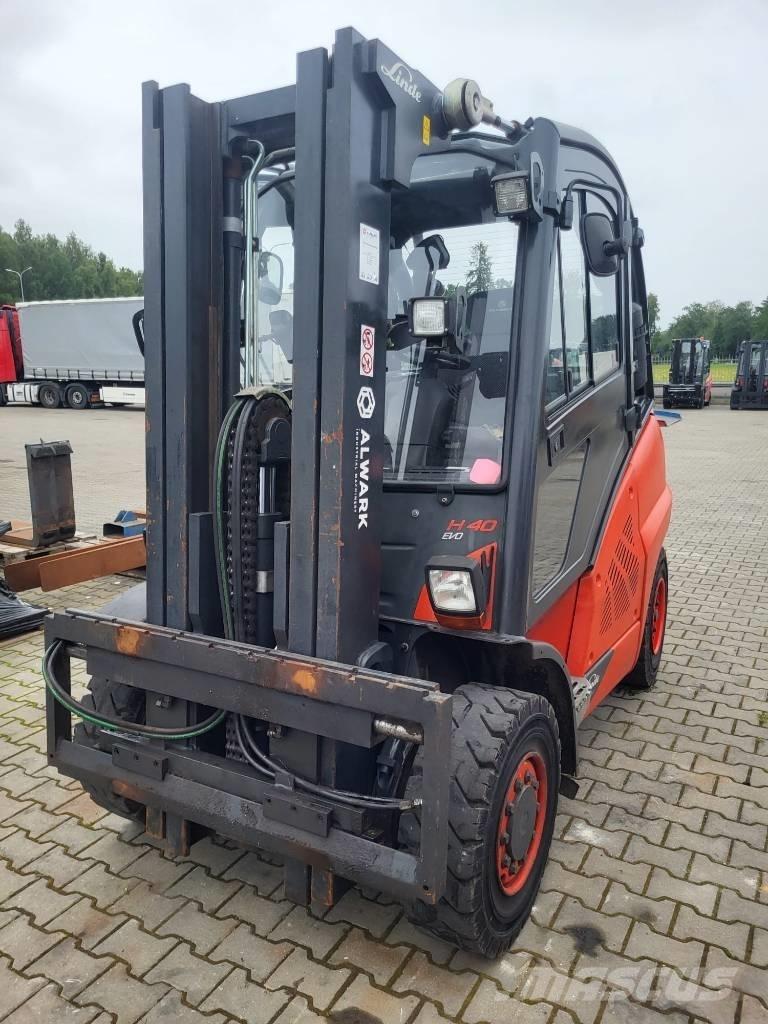 Linde H40T Περονοφόρα ανυψωτικά κλαρκ με φυσικό αέριο LPG