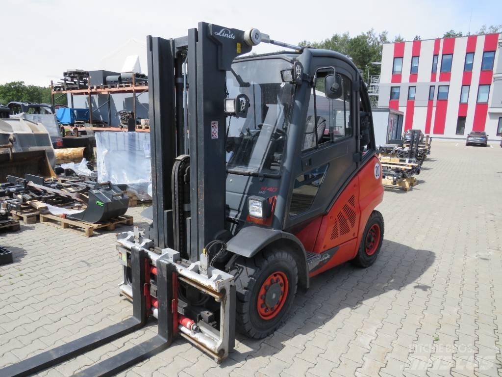 Linde H40T Περονοφόρα ανυψωτικά κλαρκ με φυσικό αέριο LPG