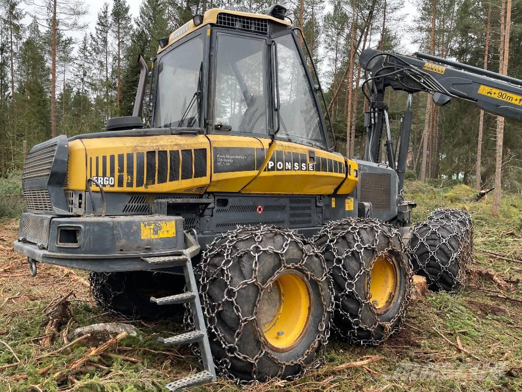 Ponsse ERGO 8W Θεριζοαλωνιστικές μηχανές