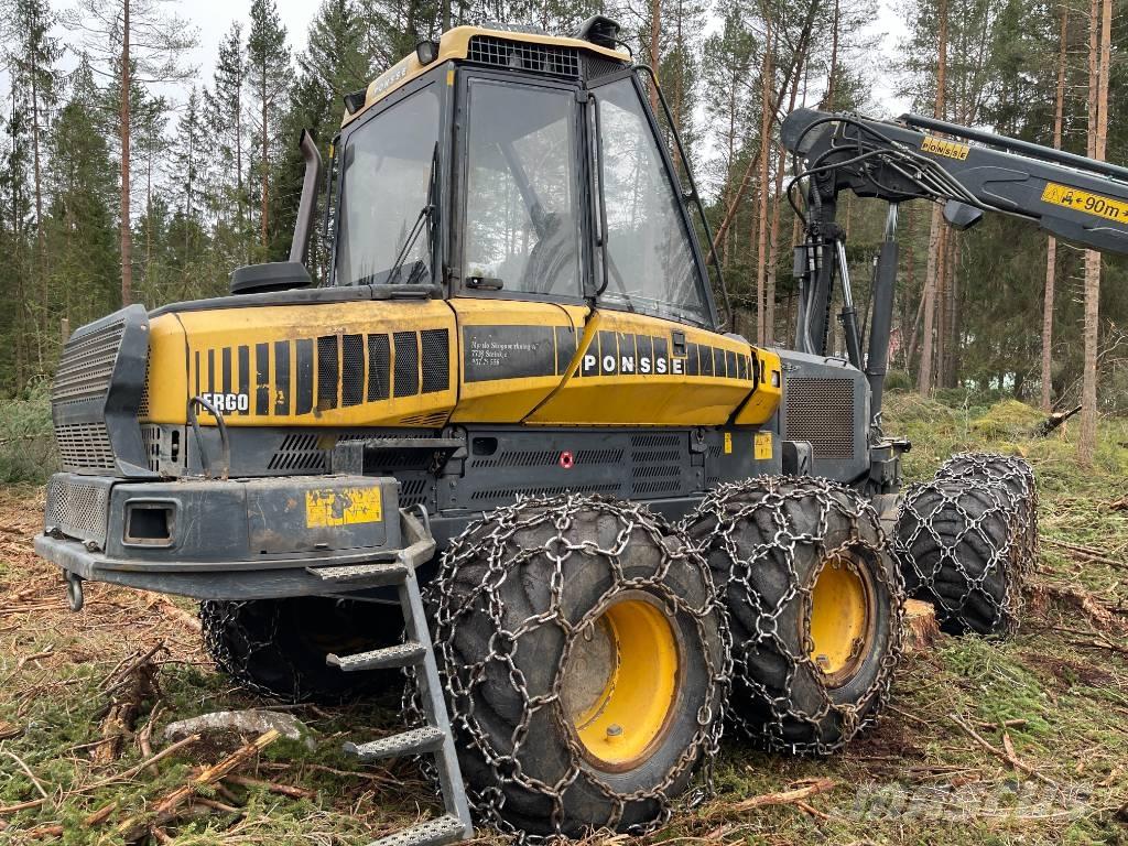 Ponsse ERGO 8W Θεριζοαλωνιστικές μηχανές