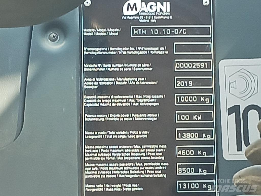 Magni HTH 10.10 Τηλεσκοπικοί ανυψωτές