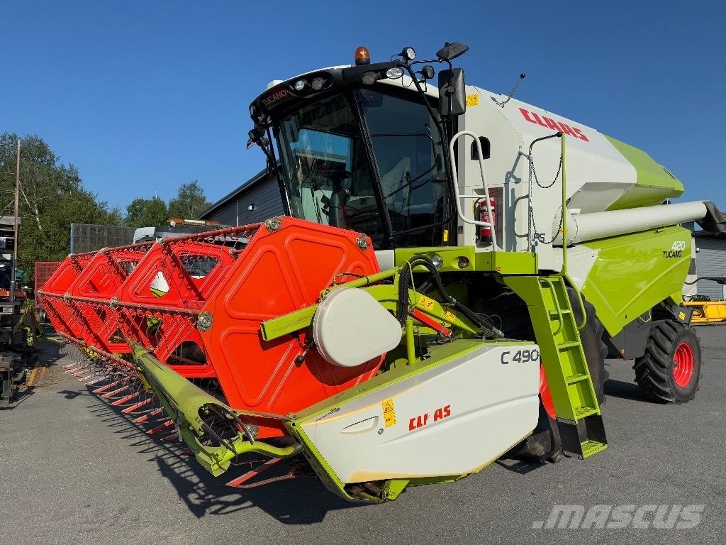 CLAAS Tucano 420 Θεριζοαλωνιστικές μηχανές
