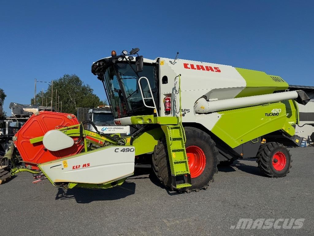 CLAAS Tucano 420 Θεριζοαλωνιστικές μηχανές