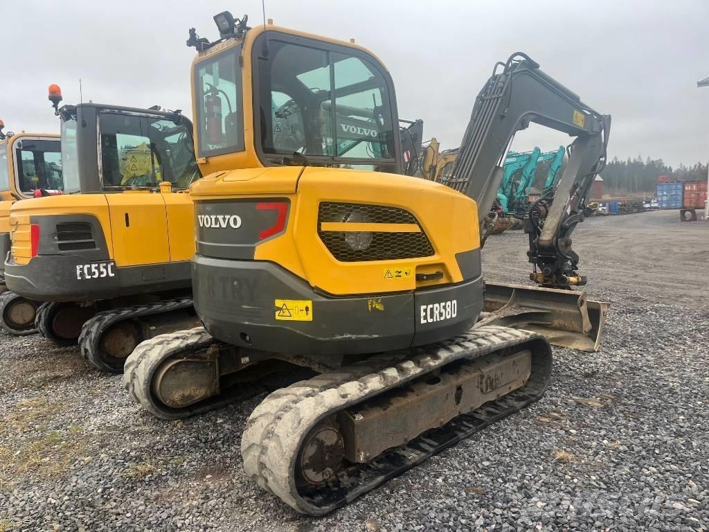 Volvo ECR 58 D Εκσκαφάκι (διαβολάκι) < 7t