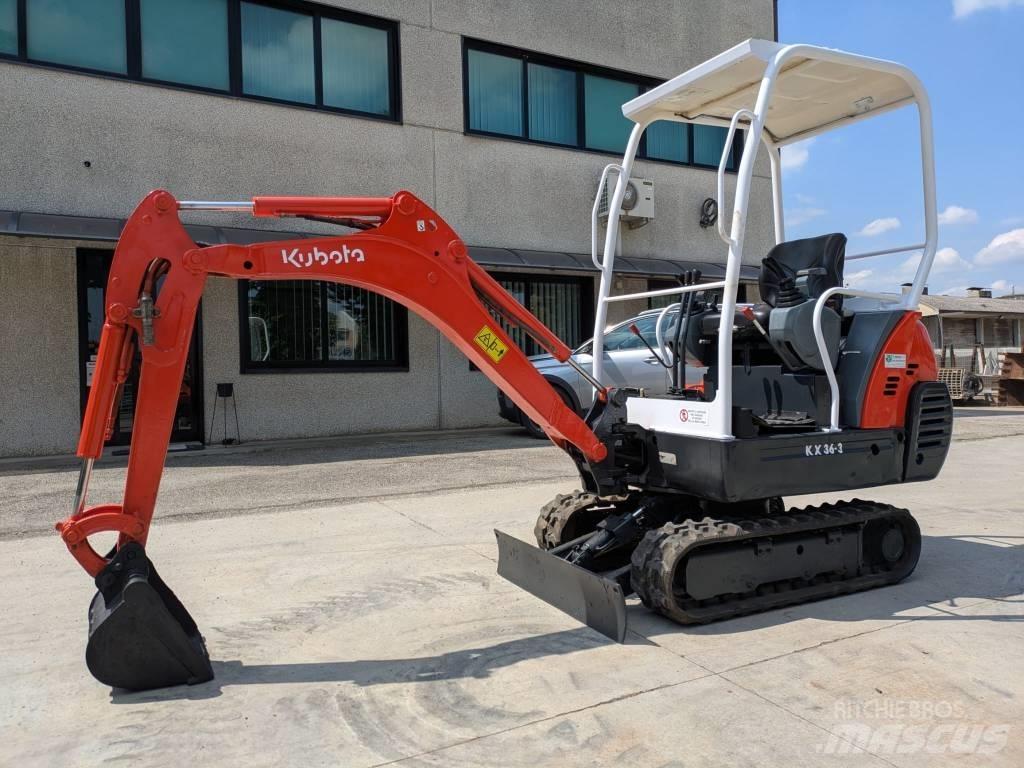 Kubota KX 36-3 Εκσκαφάκι (διαβολάκι) < 7t