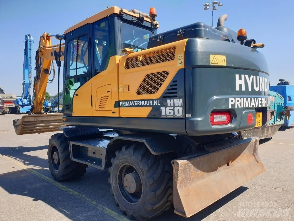 Hyundai HW160 Εκσκαφείς με τροχούς - λάστιχα