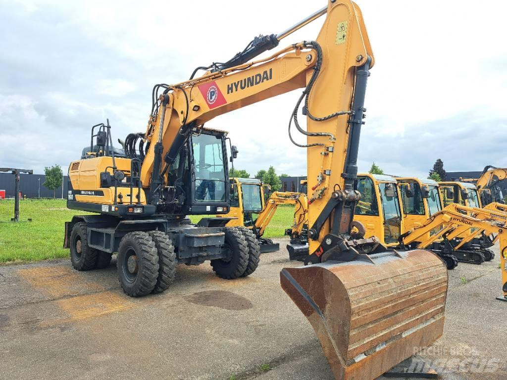 Hyundai HW160 Εκσκαφείς με τροχούς - λάστιχα