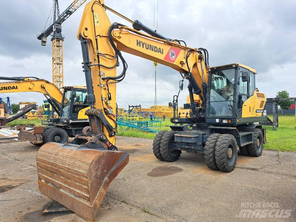 Hyundai HW160 Εκσκαφείς με τροχούς - λάστιχα