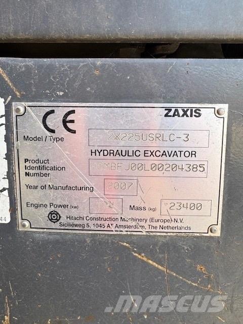 Hitachi ZX 225 Εκσκαφείς με ερπύστριες