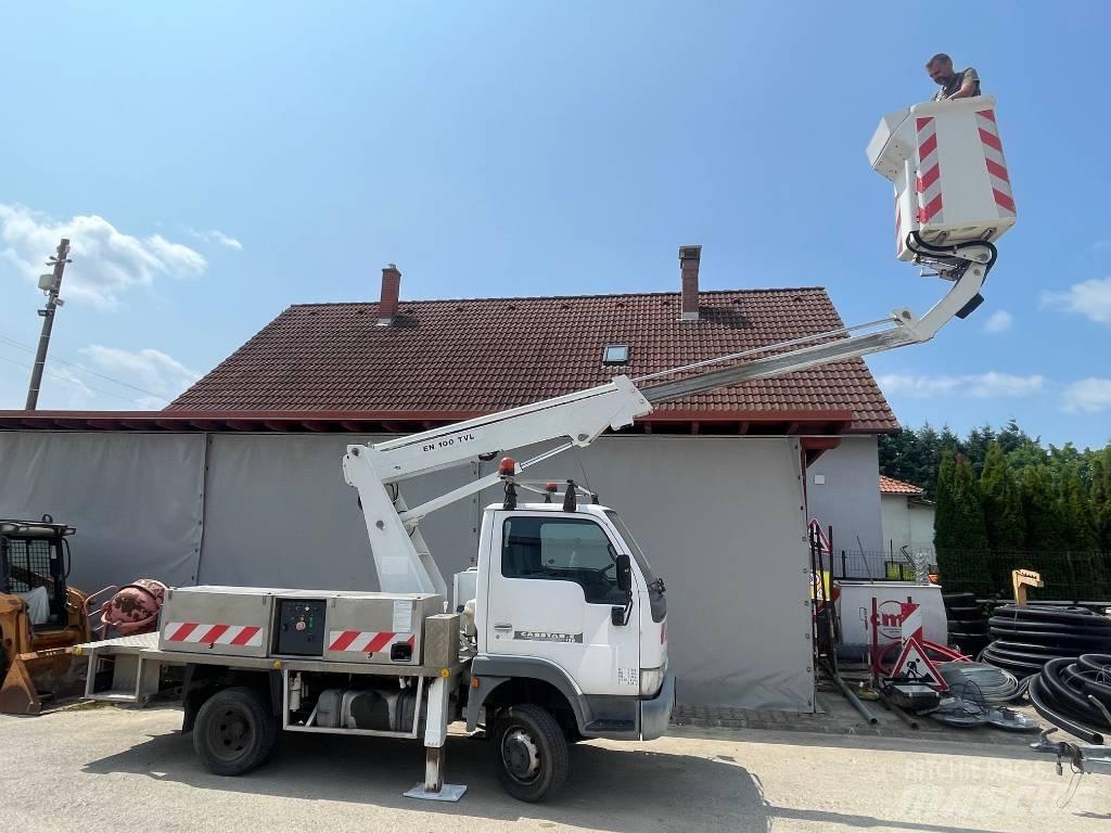 Nissan Cabstar Εναέριες πλατφόρμες τοποθετημένες σε φορτηγό