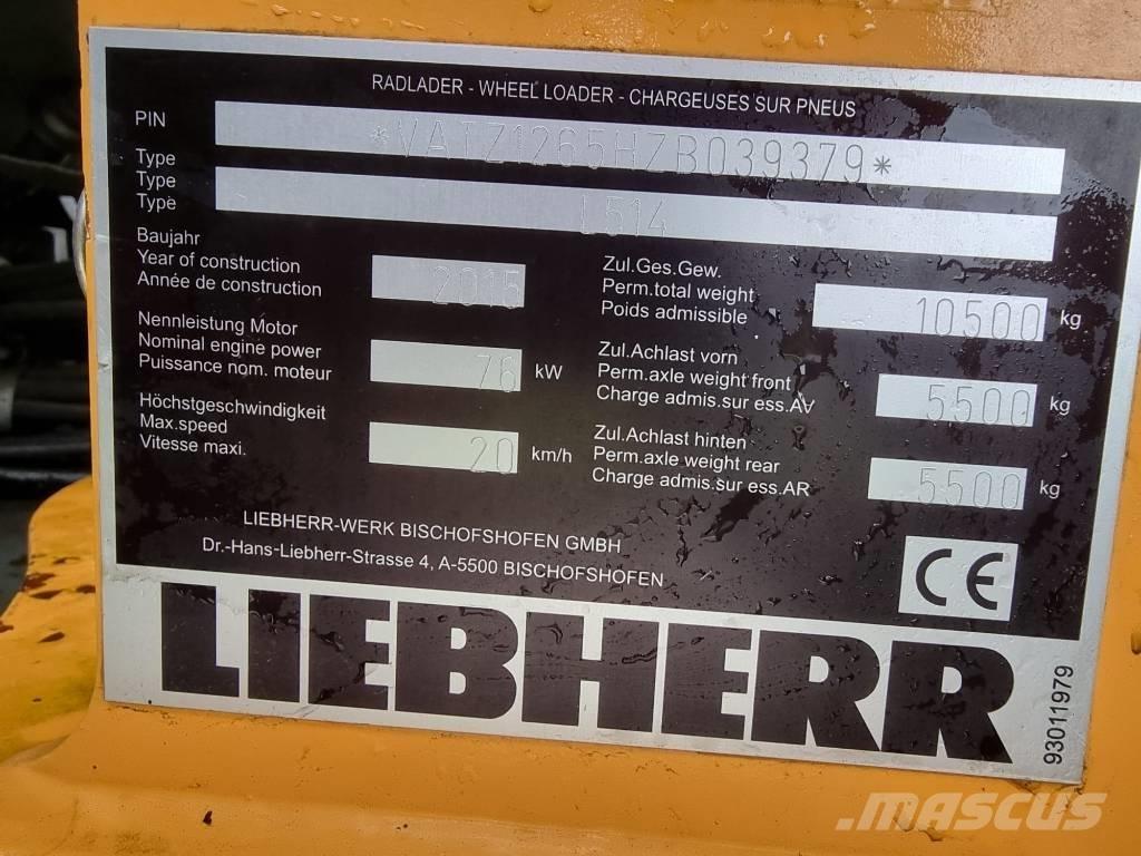 Liebherr L 514 Φορτωτές με λάστιχα (Τροχοφόροι)