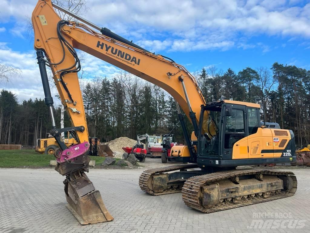 Hyundai HX 220 L Εκσκαφείς με ερπύστριες