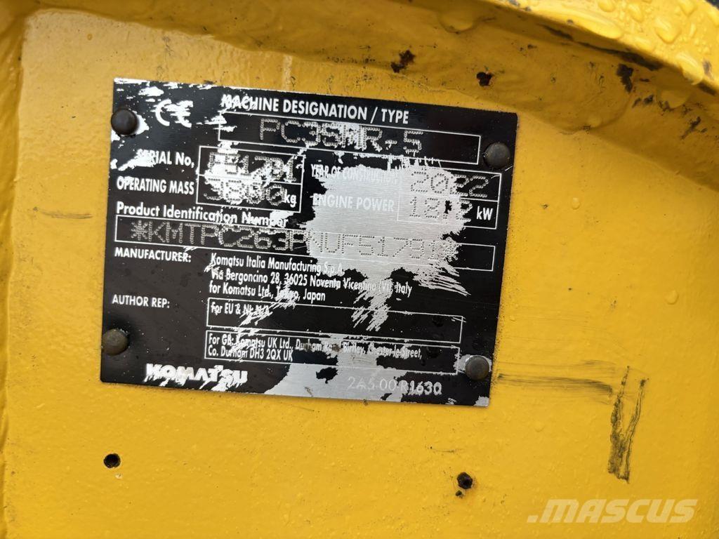 Komatsu PC35 Εκσκαφάκι (διαβολάκι) < 7t
