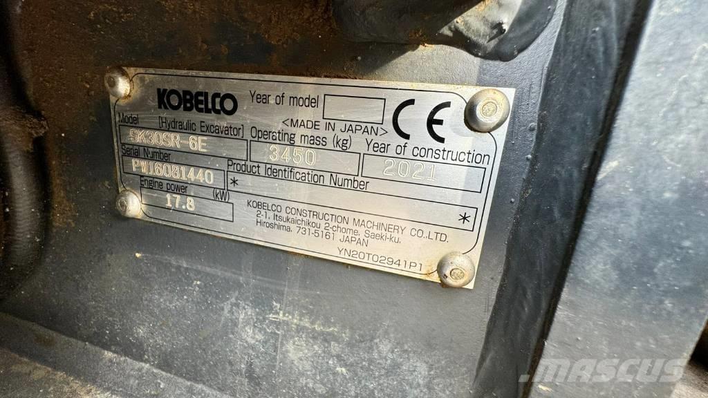 Kobelco SK 30 SR-6E Εκσκαφάκι (διαβολάκι) < 7t