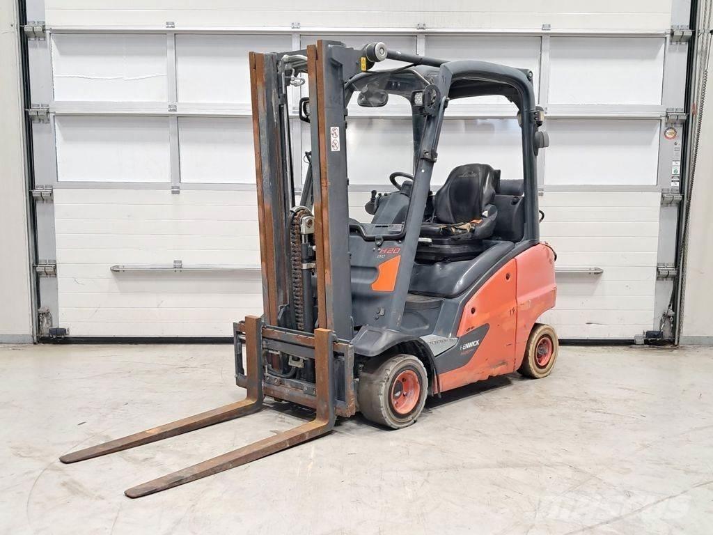 Linde H20T-01 Περονοφόρα ανυψωτικά κλαρκ με φυσικό αέριο LPG