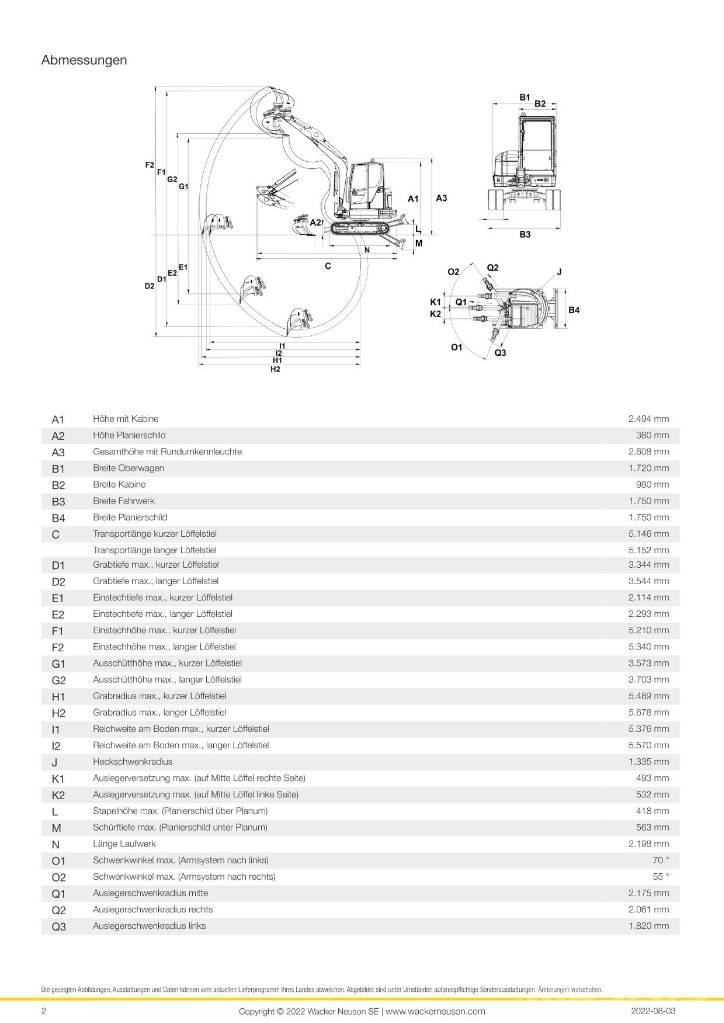 Wacker Neuson ET 42 Εκσκαφείς με ερπύστριες