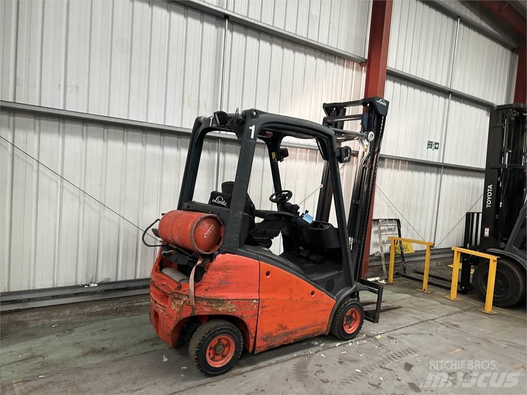 Linde H14T-01 Περονοφόρα ανυψωτικά κλαρκ με φυσικό αέριο LPG